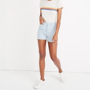 Madewell Emmett Shorts in Railroad Stripe